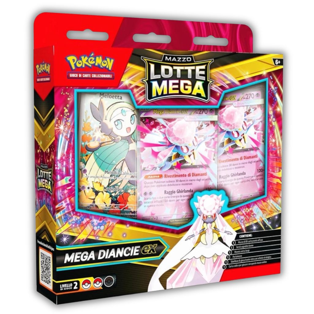[PRE-ORDINE] Pokémon Card Game | Mazzo Lotte Mega Diance Ex (IT)
