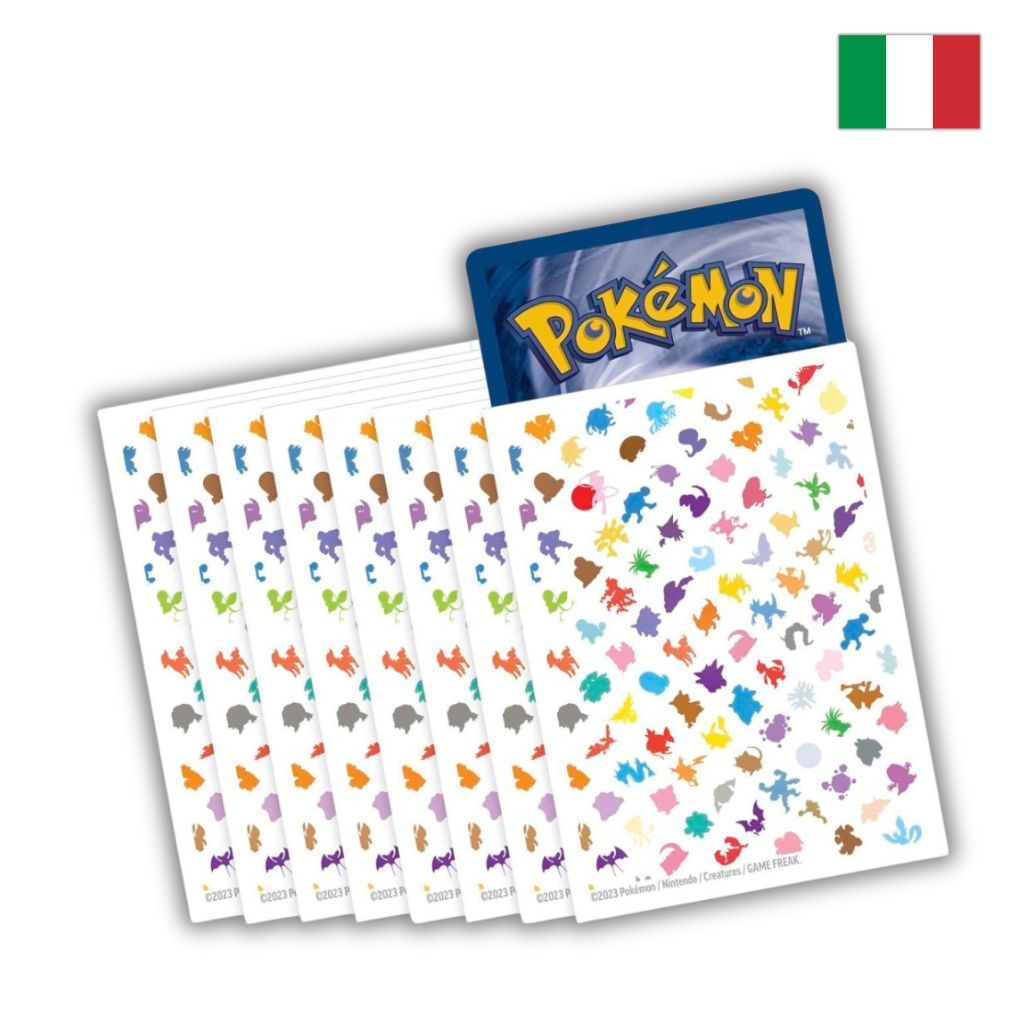 Proteggi Carte Pokemon Standard – Pacchetto da 65 Sleeves: Scarlatto e Violetto 151