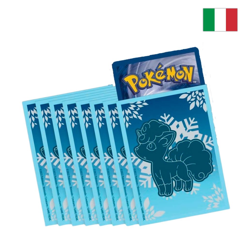 Proteggi Carte Pokemon Standard – Pacchetto da 65 Sleeves: Tempesta Argentata